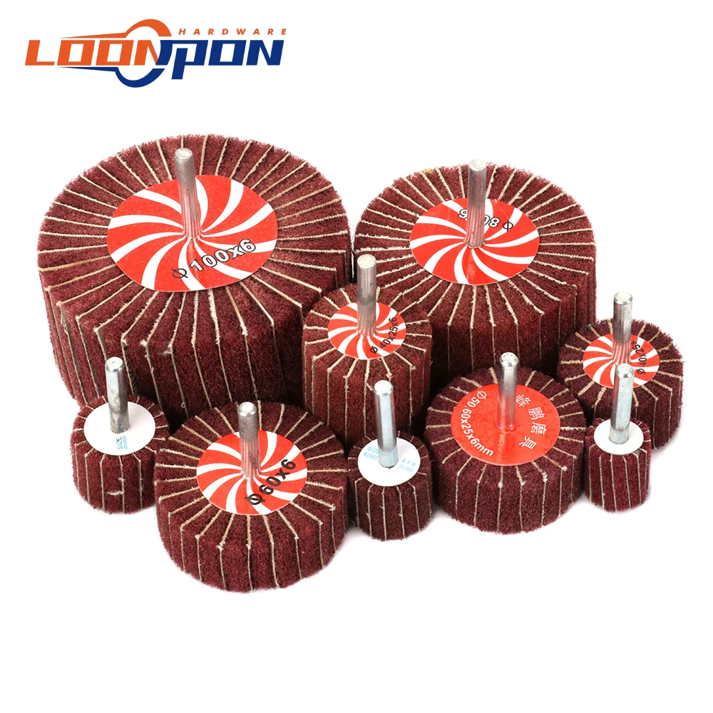 2/10/20Pcs Non-woven Interleaf Flap Brush Wheel 320Grit Diameter 20 25 30 40 50 60 70 80 100mm Abrasive Rotary Tool High Quality
2/10/20Pcs Non-woven Interleaf Flap Brush Wheel 320Grit Diameter 20 25 30 40 50 60 70 80 100mm Abrasive Rotary Tool High Quality
