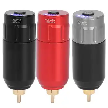 1200mAh Professional Wirelss Tattoo Machine Power Supply Motor Tattoo Pen Power Supply RCA Plug Tattoo Power Supply
1200mAh Professional Wirelss Tattoo Machine Power Supply Motor Tattoo Pen Power Supply RCA Plug Tattoo Power Supply