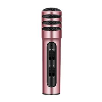 Cable Karaoke Condenser Microphone Comes with Sound Card Portable Professional Home Studio Recording Song Anchor Live Broadcast
Cable Karaoke Condenser Microphone Comes with Sound Card Portable Professional Home Studio Recording Song Anchor Live Broadcast