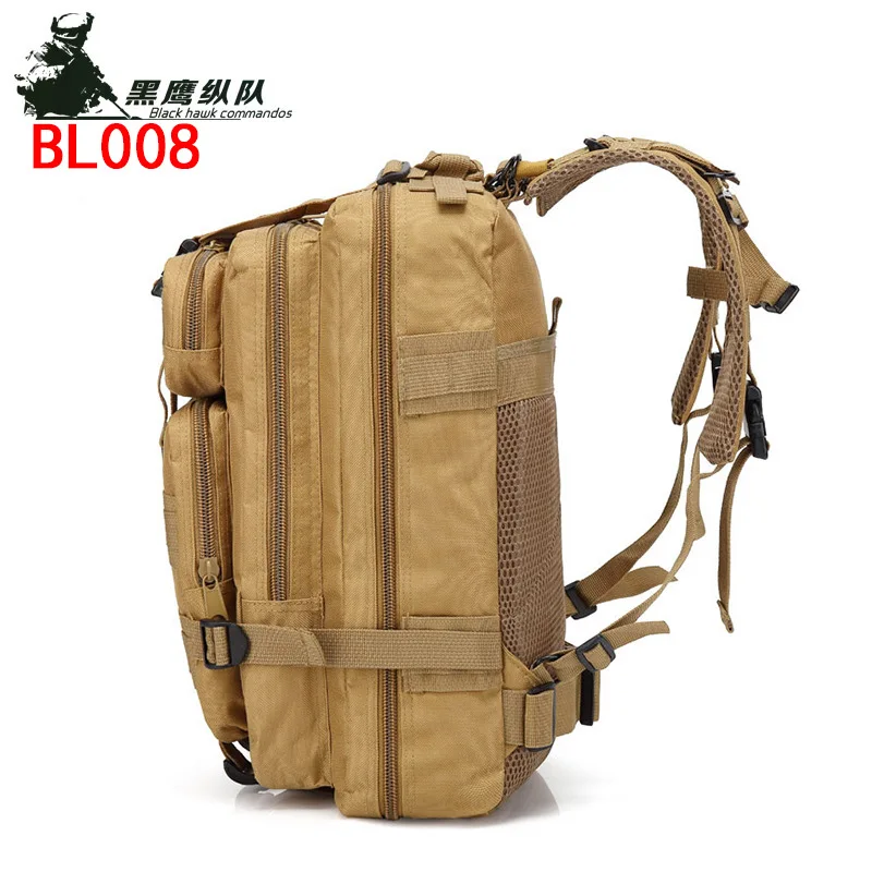 Outdoor Sports Multi-functional Camouflage Backpack Army Fans Mountain Climbing Hiking Bag Shoulder 3p Tactical Backpack
Outdoor Sports Multi-functional Camouflage Backpack Army Fans Mountain Climbing Hiking Bag Shoulder 3p Tactical Backpack