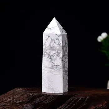 1PC Natural White Turquoise Point Crystal Healing Kallaite Reiki Energy stone Natural Quartz Home Decor Reiki Polished Crafts
1PC Natural White Turquoise Point Crystal Healing Kallaite Reiki Energy stone Natural Quartz Home Decor Reiki Polished Crafts