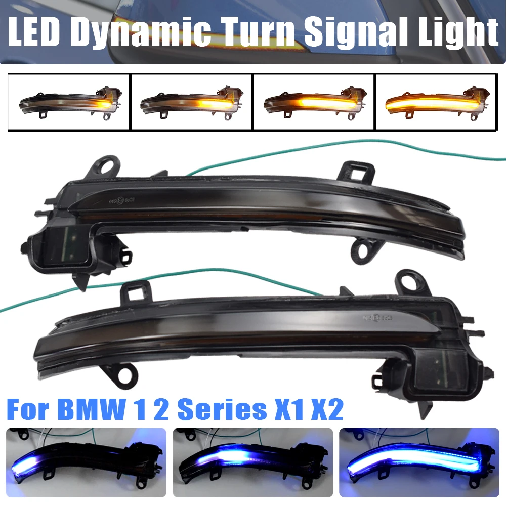 Dynamic Turn Signal Light LED Side Wing Rearview Mirror Indicator Blinker Light For BMW X2 X1 F48 F49 1/2 Series F45 F46 F52
Dynamic Turn Signal Light LED Side Wing Rearview Mirror Indicator Blinker Light For BMW X2 X1 F48 F49 1/2 Series F45 F46 F52