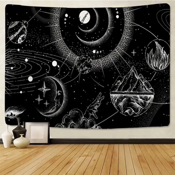 Fashion Black And White Stars Tapestry Wall Hanging Polyester Mandala Pattern Blanket Tapestry Home Decor
Fashion Black And White Stars Tapestry Wall Hanging Polyester Mandala Pattern Blanket Tapestry Home Decor