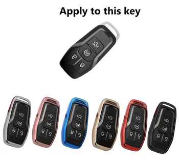 Smart TPU Soft Protective key Case Shell Cover for Ford Mustang Fusion Explorer F-150 Taurus Lincoln MKZ MKC MKX
Smart TPU Soft Protective key Case Shell Cover for Ford Mustang Fusion Explorer F-150 Taurus Lincoln MKZ MKC MKX