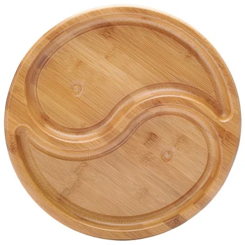 Wooden Round Fruit Tray Multi-Grid Platter Home Decoration Snacks / Salad / Dried Fruit Platter
Wooden Round Fruit Tray Multi-Grid Platter Home Decoration Snacks / Salad / Dried Fruit Platter