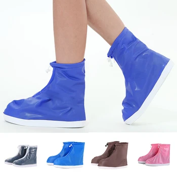 High Quality Men Women Shoes Covers for Rain Boots Cover Waterproof Reusable Shoes Cover Protector Non-slip Overshoes Cover S-XL 
High Quality Men Women Shoes Covers for Rain Boots Cover Waterproof Reusable Shoes Cover Protector Non-slip Overshoes Cover S-XL