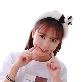 Women Girls Cute Lying Cartoon Panda Animal Headband Thicken Padded Elastic Wide Hair Hoop Halloween Birthday Festival Headpiece
Women Girls Cute Lying Cartoon Panda Animal Headband Thicken Padded Elastic Wide Hair Hoop Halloween Birthday Festival Headpiece