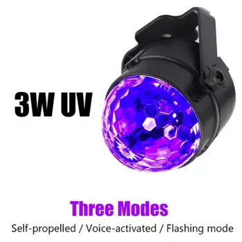 AUGKUN UV LED Magic Rotating Ball Light,LED Stage Effect Light Disco Club Bar DJ Show Party Lighting UV Stage Light
AUGKUN UV LED Magic Rotating Ball Light,LED Stage Effect Light Disco Club Bar DJ Show Party Lighting UV Stage Light