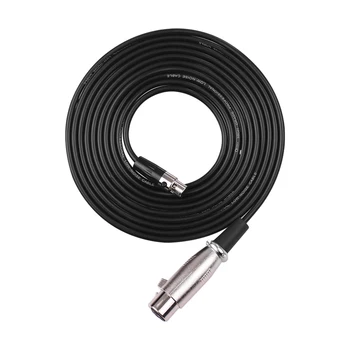 Microphone Cable 4-Pin Mini XLR Connector to XLR Connector Balanced Audio Wire Stage Studio Musical Instrument Accessory Cords
Microphone Cable 4-Pin Mini XLR Connector to XLR Connector Balanced Audio Wire Stage Studio Musical Instrument Accessory Cords
