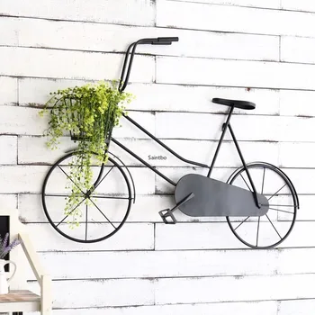Retro iron bicycle pendant creative shop wall bar decoration wall decoration room home decoration accessories
Retro iron bicycle pendant creative shop wall bar decoration wall decoration room home decoration accessories