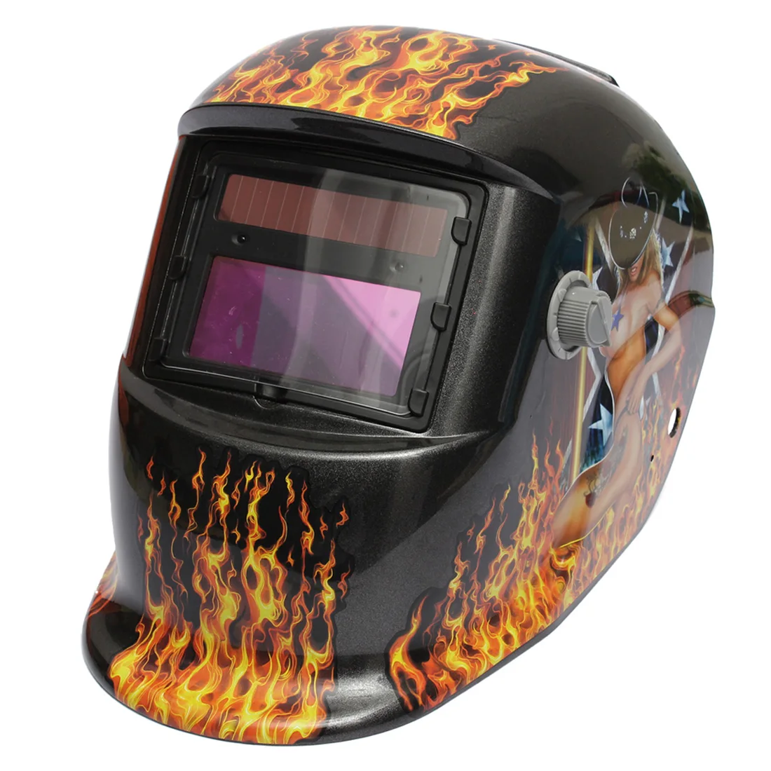 Электрическая Сварочная маска/шлем Girl Solar с автозатемнением TIG MIG MMA | Инструменты