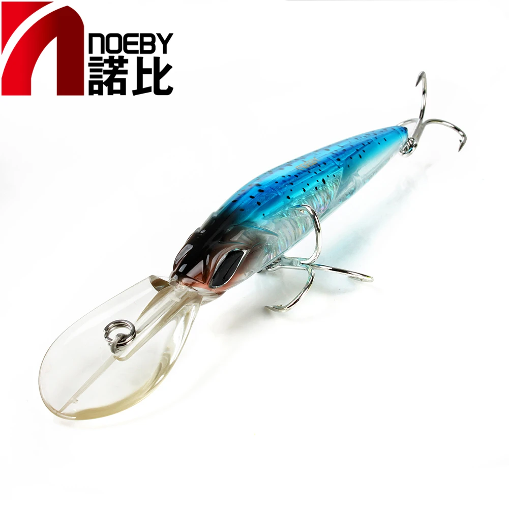 Noeby NBL9485 newest minnow fishing lure hard bait sea trolling lure 180mm/90g sinking for tuna bluefish 
Noeby NBL9485 newest minnow fishing lure hard bait sea trolling lure 180mm/90g sinking for tuna bluefish