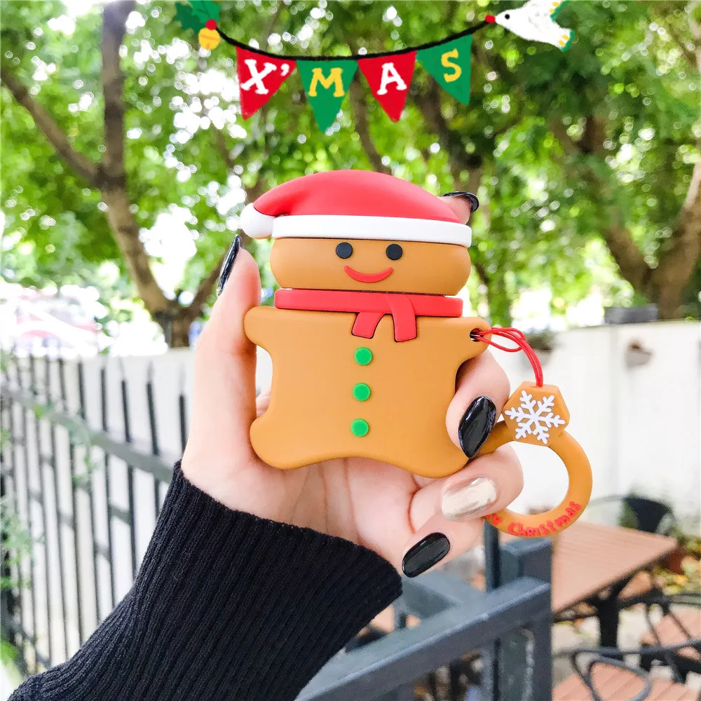 Cartoon Christmas Soft Silicone Doll Case For Apple Airpods 2 1 Case Wireless Bluetooth Earphone Santa Claus Deer Cover Coque
Cartoon Christmas Soft Silicone Doll Case For Apple Airpods 2 1 Case Wireless Bluetooth Earphone Santa Claus Deer Cover Coque