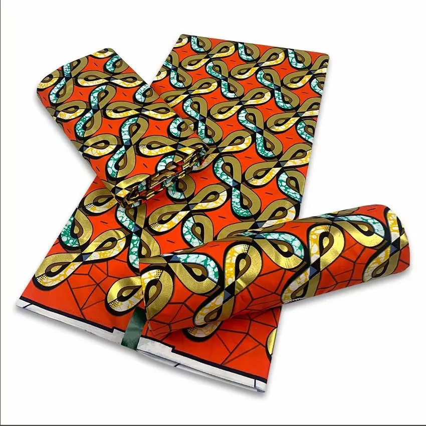 Мягкая хлопчатобумажная ткань с золотистым принтом в виде пудры в африканском стиле, дизайнерская ткань для пошива свадебного платья, рукоделие Loincloth F8
Мягкая хлопчатобумажная ткань с золотистым принтом в виде пудры в африканском стиле, дизайнерская ткань для пошива свадебного платья, рукоделие Loincloth F8