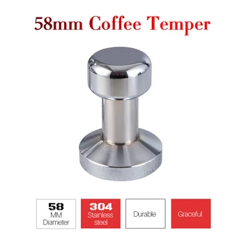 Stainless steel 58mm daimeter coffer powder tamper coffee machine hammer work with portafilter
Stainless steel 58mm daimeter coffer powder tamper coffee machine hammer work with portafilter