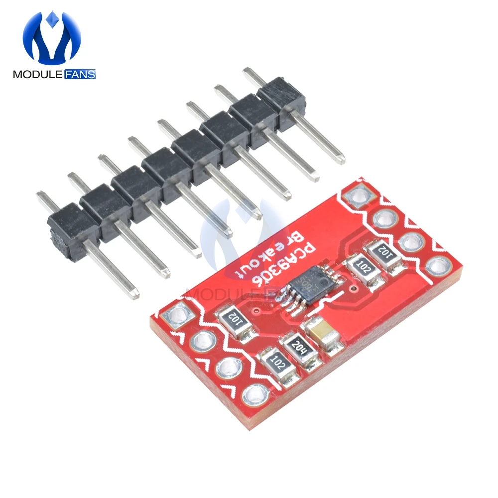 5V 3.3V PCA9306 Dual 2Bits Bi-directional IIC I2C Voltage Level Translator Breakout Board Module High Low Voltage Diy Electronic
5V 3.3V PCA9306 Dual 2Bits Bi-directional IIC I2C Voltage Level Translator Breakout Board Module High Low Voltage Diy Electronic