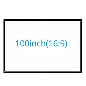 Rigal 60 100 inch 16:9 Portable Projector Screen Plastic Projection Screen Matte White for Wall Mounted Home Theater Bar Travel
Rigal 60 100 inch 16:9 Portable Projector Screen Plastic Projection Screen Matte White for Wall Mounted Home Theater Bar Travel