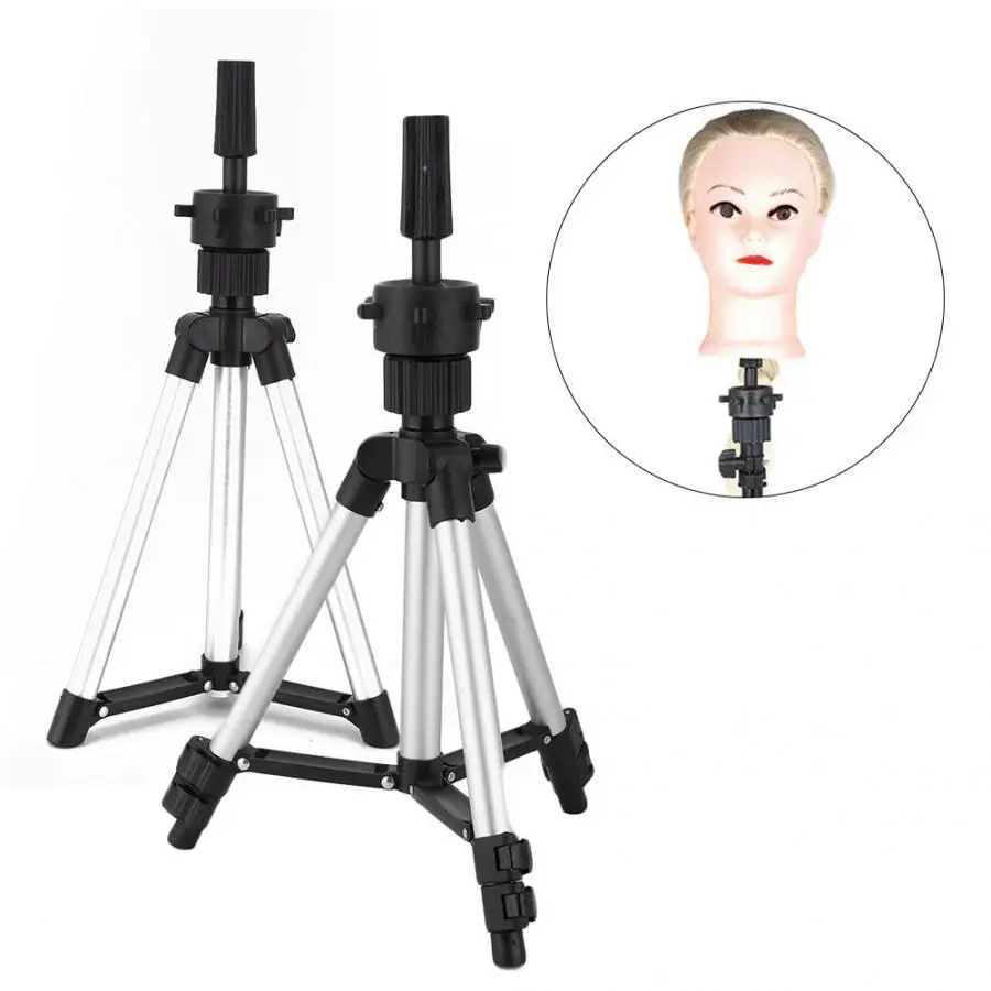 Adjustable Wig Head Mould Holder Bracket Hairdressing Tripod Mannequin Head Hair Training Tool Hairdressing Training Stand Suppl
Adjustable Wig Head Mould Holder Bracket Hairdressing Tripod Mannequin Head Hair Training Tool Hairdressing Training Stand Suppl