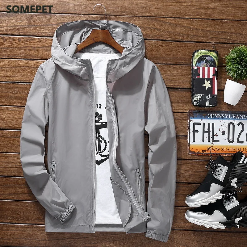 Sport Outdoor Cycling Thin Coat Jackets Man Casual Loose Men's Windbreakers Jacket Male's Candy-Colored Outwear Tops
Sport Outdoor Cycling Thin Coat Jackets Man Casual Loose Men's Windbreakers Jacket Male's Candy-Colored Outwear Tops