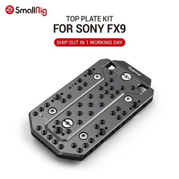 SmallRig DSLR Camera Plate for SONY FX9 Top Plate Kit feature Multiful Thread Holes for Camera Grip , Microphone DIY Attach 2839
SmallRig DSLR Camera Plate for SONY FX9 Top Plate Kit feature Multiful Thread Holes for Camera Grip , Microphone DIY Attach 2839