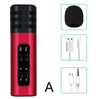 Digital Microphone Phone Real Time Ear Return Record A Capacitor Speaker Karaoke Microphone UY8
Digital Microphone Phone Real Time Ear Return Record A Capacitor Speaker Karaoke Microphone UY8