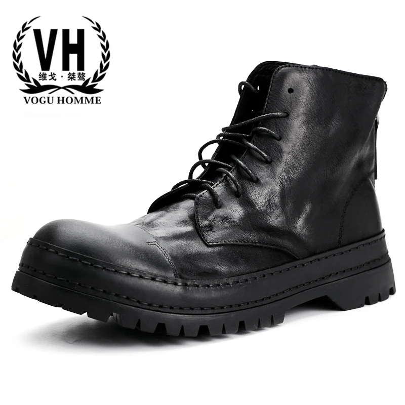 thick bottom cowboy boots mens High Quality Genuine Leather steel toe boots mens dress boots autumn winter British retro cowhide 
thick bottom cowboy boots mens High Quality Genuine Leather steel toe boots mens dress boots autumn winter British retro cowhide