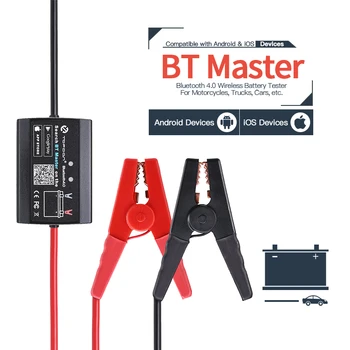 TOPDON Car Battery Tester 12V Bluetooth 4.0 Battery Monitor Wireless 100 to 2000CCA Auto Charger Cranking Battery Analyzer Tool
TOPDON Car Battery Tester 12V Bluetooth 4.0 Battery Monitor Wireless 100 to 2000CCA Auto Charger Cranking Battery Analyzer Tool