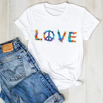 T Shirt Women Lady Summer LOVE Woman Clothes Tops Kawaii T-shirt Women Female Fashion Print Top Tees Fashion Casual Tshirt
T Shirt Women Lady Summer LOVE Woman Clothes Tops Kawaii T-shirt Women Female Fashion Print Top Tees Fashion Casual Tshirt