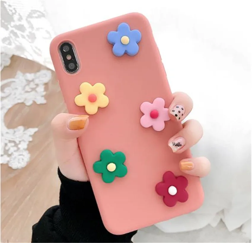 B11 with new pendant silicon cover for iphone11pro soft case with lovelty flowers