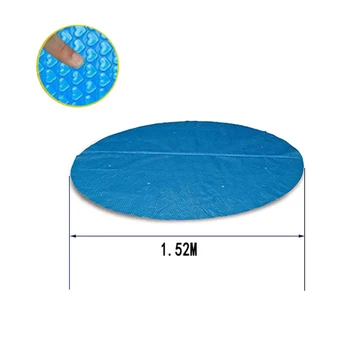 Blue Round Pool Cover Fast Set Family Swimming Pool Sheet Cover Tarpaulin Keep Water At A Consistent Temperature
Blue Round Pool Cover Fast Set Family Swimming Pool Sheet Cover Tarpaulin Keep Water At A Consistent Temperature
