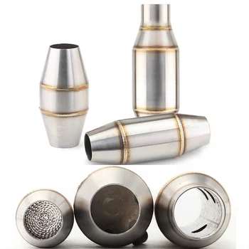 51mm Motorcycle Exhaust Pipe Muffler Expansion Chamber Refit Exhaust Pipe Back Pressure Core Silencer DB Killer 
51mm Motorcycle Exhaust Pipe Muffler Expansion Chamber Refit Exhaust Pipe Back Pressure Core Silencer DB Killer