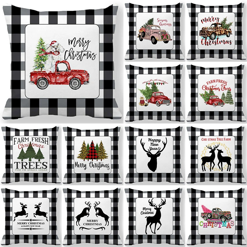 1Pcs Christmas Deer Tree Pattern Cushion Cover Polyester 45*45cm Decorative Pillowcase New Year Sofa Home Car PillowCover 41036
1Pcs Christmas Deer Tree Pattern Cushion Cover Polyester 45*45cm Decorative Pillowcase New Year Sofa Home Car PillowCover 41036