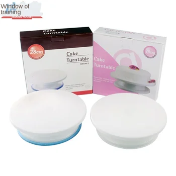 Baking Turntable Rotating Cake Mounting Table Pp Plastic Mounting Tool 10-inch Cake Turntable
Baking Turntable Rotating Cake Mounting Table Pp Plastic Mounting Tool 10-inch Cake Turntable