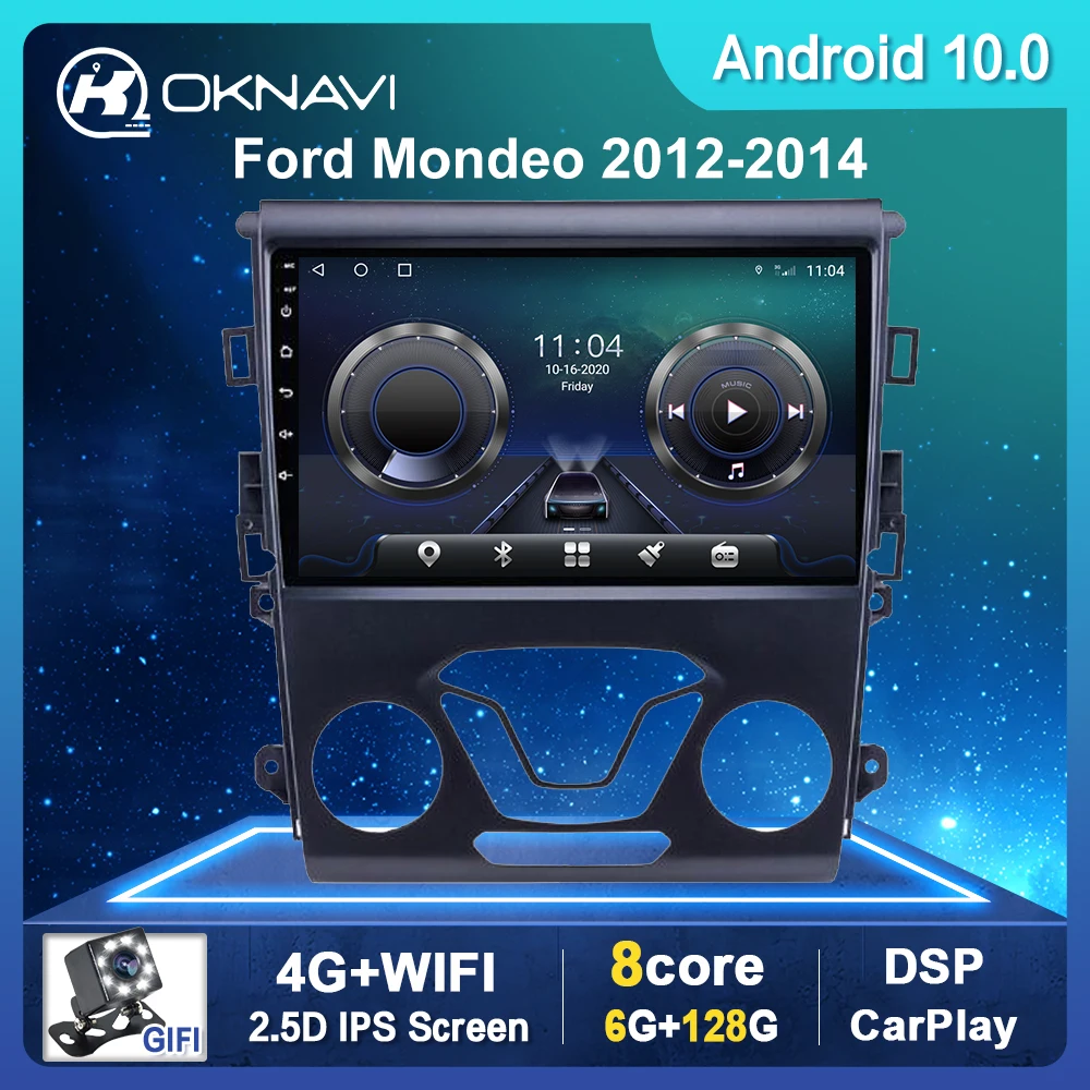 Android 10 Car Multimedia Player For Ford Mondeo Fusion 2013 2014 GPS Navigation Stereo DSP Carplay Camera Radio No DVD Player
Android 10 Car Multimedia Player For Ford Mondeo Fusion 2013 2014 GPS Navigation Stereo DSP Carplay Camera Radio No DVD Player