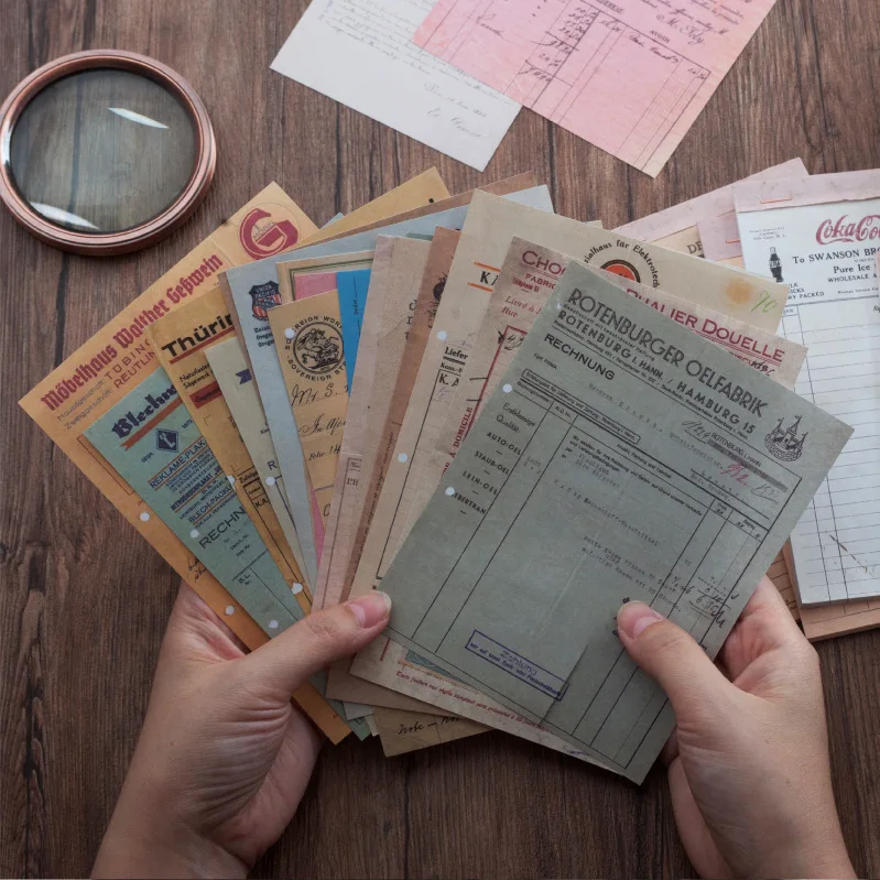 Retro Multifunctional Receipt Series Vintage Kraft Paper Planner Tag Memo Pad Writing pad sticky note Message Note Paper Notepad 
Retro Multifunctional Receipt Series Vintage Kraft Paper Planner Tag Memo Pad Writing pad sticky note Message Note Paper Notepad