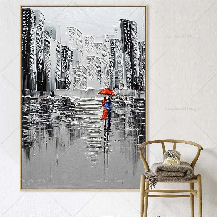 Thick City Sky Abstract Canvas Painting Living Room Restaurant Interior Decoration Picture Wall Art Hand Painted Oil Painting
Thick City Sky Abstract Canvas Painting Living Room Restaurant Interior Decoration Picture Wall Art Hand Painted Oil Painting