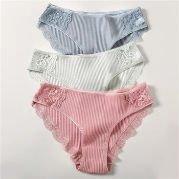 Cotton Panty 3Pcs/lot Solid Women's Panties Comfort Underwear Skin-friendly Briefs Women Sexy Low-Rise Panty Intimates
Cotton Panty 3Pcs/lot Solid Women's Panties Comfort Underwear Skin-friendly Briefs Women Sexy Low-Rise Panty Intimates