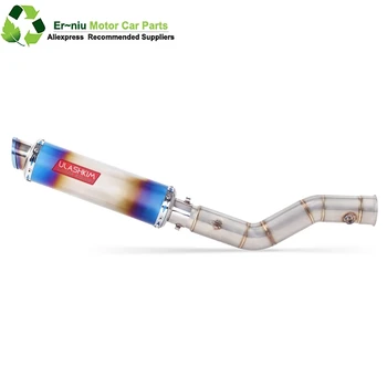 Motorcycle Exhaust Muffler Escape Full System Middle Link Pipe Slip On For yamaha YZF1000 YZF R1 2009 2010 2011 2012 2013 2014
Motorcycle Exhaust Muffler Escape Full System Middle Link Pipe Slip On For yamaha YZF1000 YZF R1 2009 2010 2011 2012 2013 2014