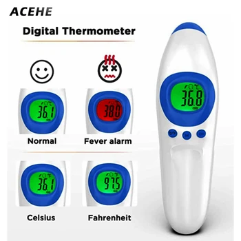Non-Contact Forehead Thermometer Medical Infrared Thermometer for Baby Kids and Adults - Instant Accurate Instant Readings Ear T
Non-Contact Forehead Thermometer Medical Infrared Thermometer for Baby Kids and Adults - Instant Accurate Instant Readings Ear T