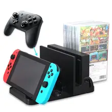 Multi-Function Charging Base Bracket Disc Storage Rack Securely Charge + Store Game Handle Charging Slot Power Base Adapter Plug
Multi-Function Charging Base Bracket Disc Storage Rack Securely Charge + Store Game Handle Charging Slot Power Base Adapter Plug