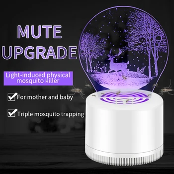 Creative Mosquito Killer Lamp Bug Zapper USB Electric Mosquito Insect USB Killer Light Anti Moustique Repellent Trap 3D Shape 
Creative Mosquito Killer Lamp Bug Zapper USB Electric Mosquito Insect USB Killer Light Anti Moustique Repellent Trap 3D Shape