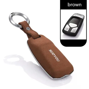 Car Key Case Cover For Audi C6 A7 A8 R8 A1 A3 A4 A5 Q7 A6 C5 A4 B9 Q7 4m TT 8s 2016 2017 Genuine Leather Galvanized Alloy 
Car Key Case Cover For Audi C6 A7 A8 R8 A1 A3 A4 A5 Q7 A6 C5 A4 B9 Q7 4m TT 8s 2016 2017 Genuine Leather Galvanized Alloy
