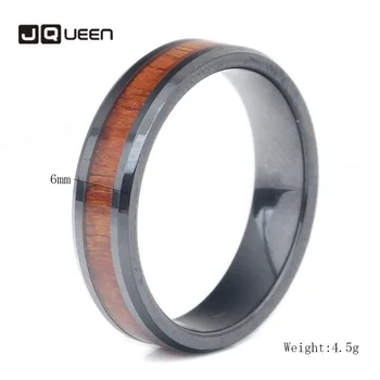 European and American Classic Retro Wood Grain Inlaid Ceramic Ring, Simple Jewelry Does Not Fade
European and American Classic Retro Wood Grain Inlaid Ceramic Ring, Simple Jewelry Does Not Fade