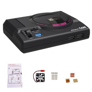 Black Video Game Console SUPERPi CASE-M Case Compatible With Raspberry Pi Serise DIY Retro Game Console Entertaining With Kids
Black Video Game Console SUPERPi CASE-M Case Compatible With Raspberry Pi Serise DIY Retro Game Console Entertaining With Kids
