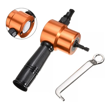 Metal Cutting Nibbler Metal Saw Cutter Double Headed Sheet 360 Degree Adjustable Drill Bits Attachment Cutting Tools
Metal Cutting Nibbler Metal Saw Cutter Double Headed Sheet 360 Degree Adjustable Drill Bits Attachment Cutting Tools