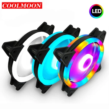 Computer Cooling Fan RGB PC Radiator Case 120mm Adjustable Fan LED Heatsink Colorful Quiet Cooler Fans for Computer Cooler Fan
Computer Cooling Fan RGB PC Radiator Case 120mm Adjustable Fan LED Heatsink Colorful Quiet Cooler Fans for Computer Cooler Fan