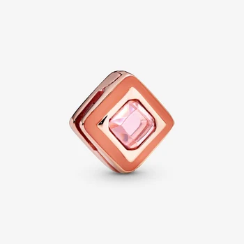 Lady Brithday Sterling Silver DIY Women fit Original Pandora Bracelets Bright pink square fixing clip Charm 925 Sterling Silver
Lady Brithday Sterling Silver DIY Women fit Original Pandora Bracelets Bright pink square fixing clip Charm 925 Sterling Silver