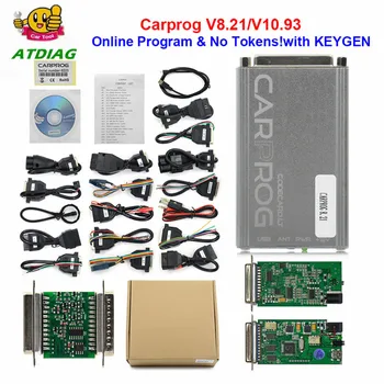 Newest V8.21 V10.93 Carprog Full Adapter Car Prog 8.21 with keygen Online Programmer For Radio/Dash/IMMO/ECU Auto Repair Tool 
Newest V8.21 V10.93 Carprog Full Adapter Car Prog 8.21 with keygen Online Programmer For Radio/Dash/IMMO/ECU Auto Repair Tool