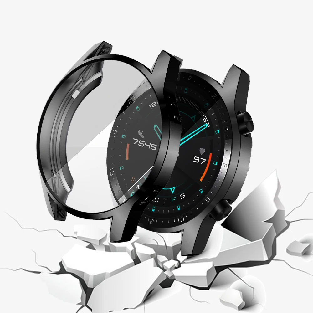 Suitable for Huawei Watch GT2 46mm TPU all-inclusive electroplated case scratch-resistant soft case full protection of bumper
Suitable for Huawei Watch GT2 46mm TPU all-inclusive electroplated case scratch-resistant soft case full protection of bumper