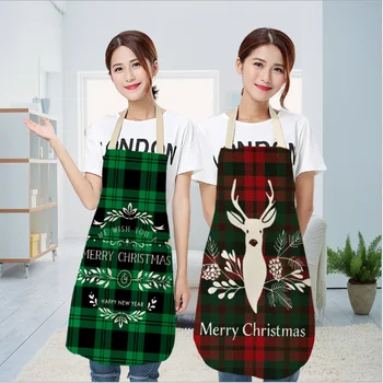Adults Apron Christmas Plaid Sleeveless Apron Cooking Accessories for Women Men 68cm*55cm For Your Daily Use
Adults Apron Christmas Plaid Sleeveless Apron Cooking Accessories for Women Men 68cm*55cm For Your Daily Use